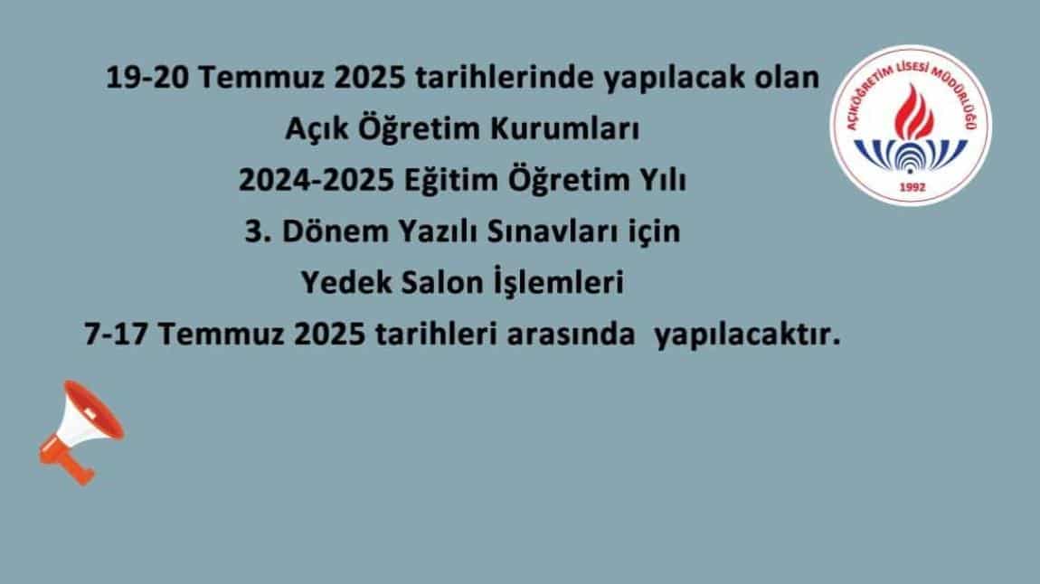 AÇIKÖĞRETİM OKULLARI